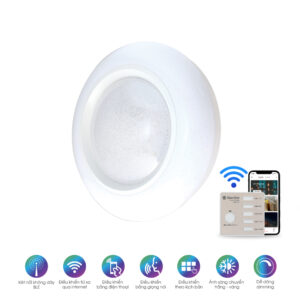 Đèn LED ốp trần 500/40W Bluetooth - LN22.BLE 500/40W