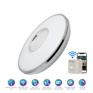 Đèn LED ốp trần 500/40W Bluetooth - LN22.BLE 500/40W