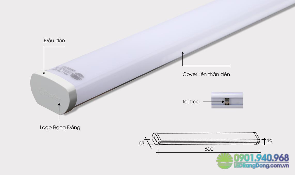 Bộ đèn LED M46 Rạng Đông M46 600/25W Bộ đèn LED M46 Rạng Đông M46 600/25W