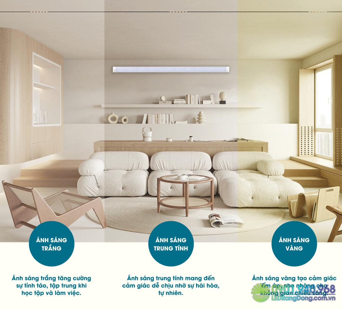 Đèn LED Nổi Trần Đổi Màu Rạng Đông M26 50W Đèn LED Nổi Trần Đổi Màu Rạng Đông M26 50W