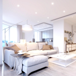 Cách chọn đèn chiếu sáng phòng khách phù hợp