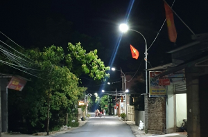 Những yếu tố khác khi lắp đặt đèn chiếu sáng đường thôn, xóm