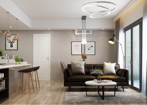 Chọn đèn trang trí phòng khách cho chung cư hiện đại