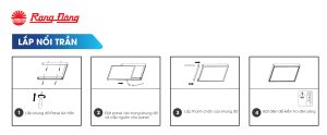 Lắp đặt đèn LED Panel nổi trần