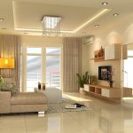 Đèn LED âm trần – đèn trang trí trần nhà gọn gàng